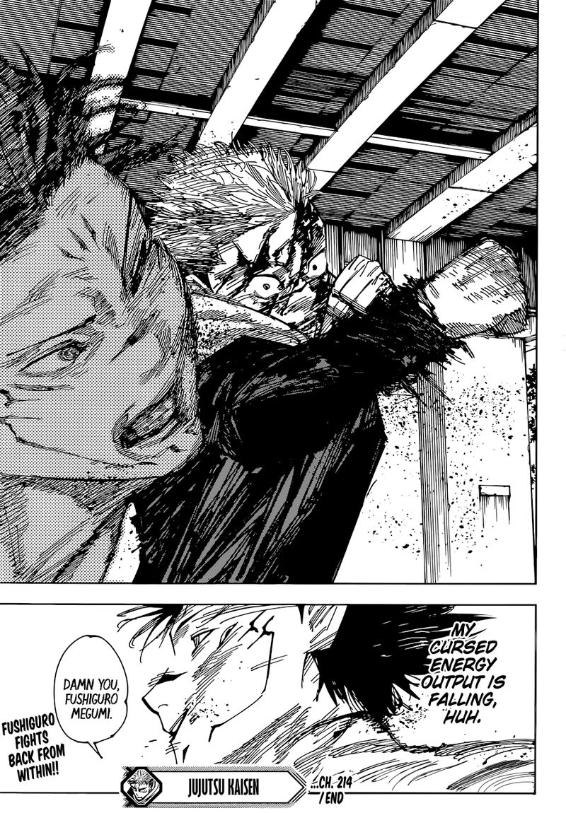 Jujutsu Kaisen Chapter 214 image 17